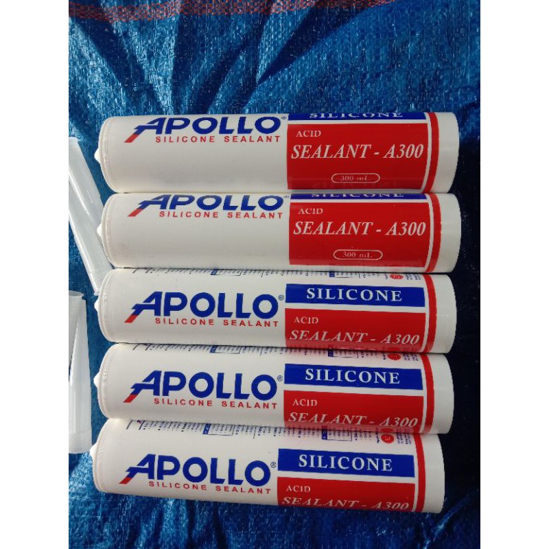 Keo Apollo silicone Sealant -A300 (trong. đục.đen)