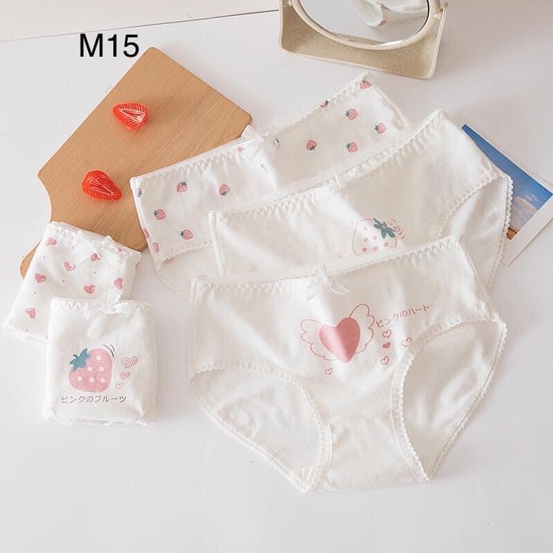 Set 5 Quần Lót - Quần Chíp kháng khuẩn Loại 1 Nhiều Mẫu