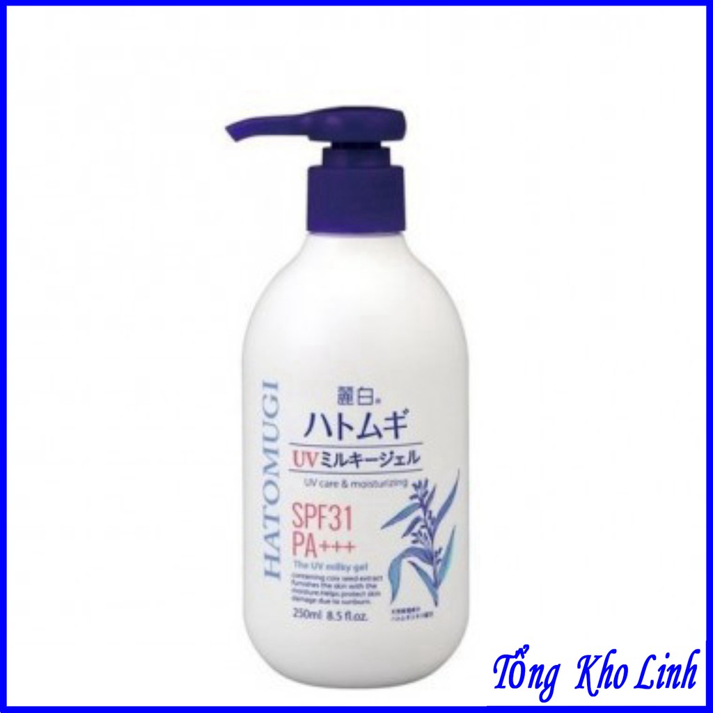 Sữa Dưỡng Thể Chống Nắng Hatomugi SPF31 PA+++ Nhật Bản, 250ml