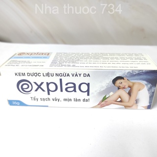 Kem ngừa vảy da explaq - tuýp 35g - giúp dưỡng da và làm sạch tế bào da chết