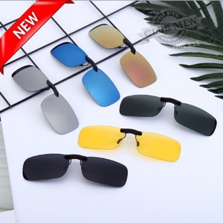 Kẹp kính râm thời trang + hộp bảo vệ (có video)