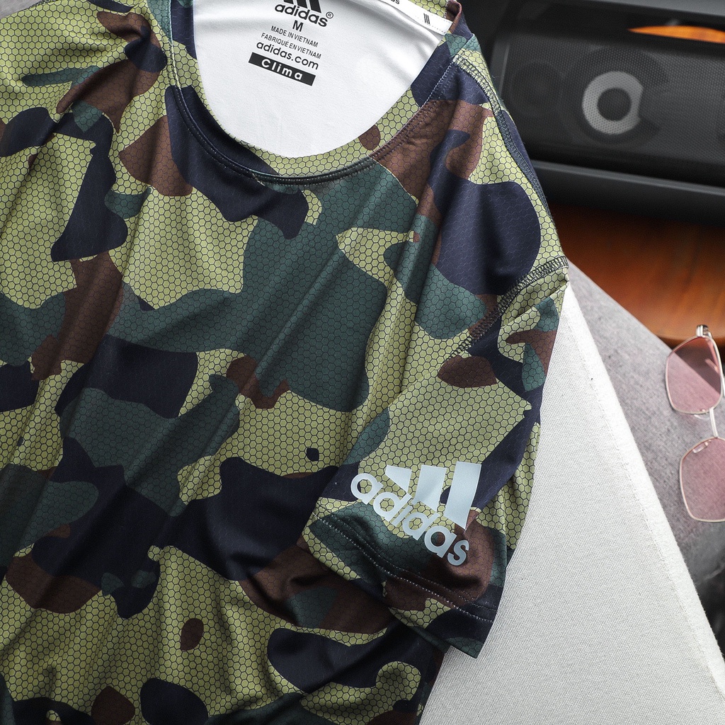 Aó thun nam cổ tròn ngắn tay DAS camo,Form Slim,chất vải thun thể thao loại 1 co dãn,Hàng vnxk