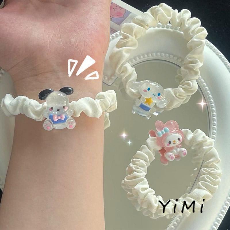 🍓Dây Cột Tóc Họa Tiết Hoạt Hình Phong Cách Hàn Quốc Xinh Xắn Dễ Thương Cho Nữ
