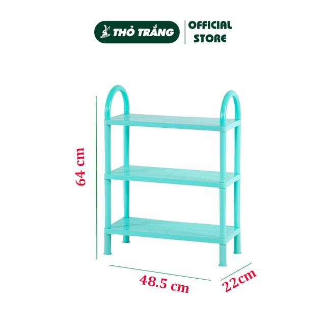 Kệ dép nhỏ 3 tầng, 4 tầng nhựa Hiệp Thành Việt Nam 264HI
