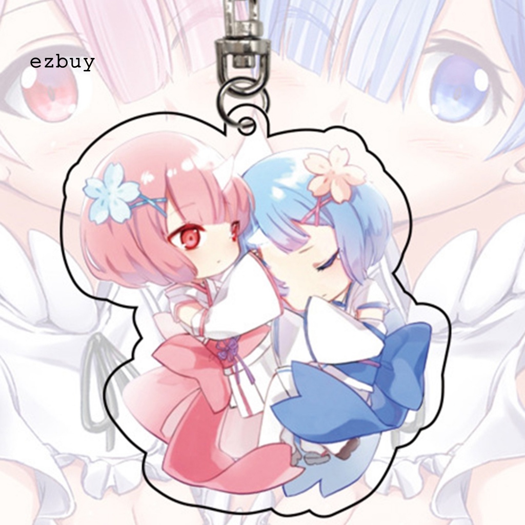 Móc Khóa Hình Nhân Vật Rem Anime Xinh Xắn Cho Bé