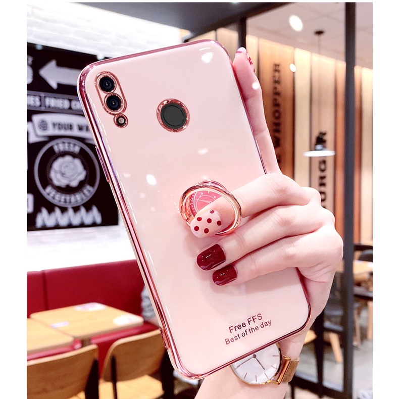 ỐP LƯNG SILICON XIAOMI REDMI NOTE 7, REDMI 7 KÈM IRING SANG TRỌNG
