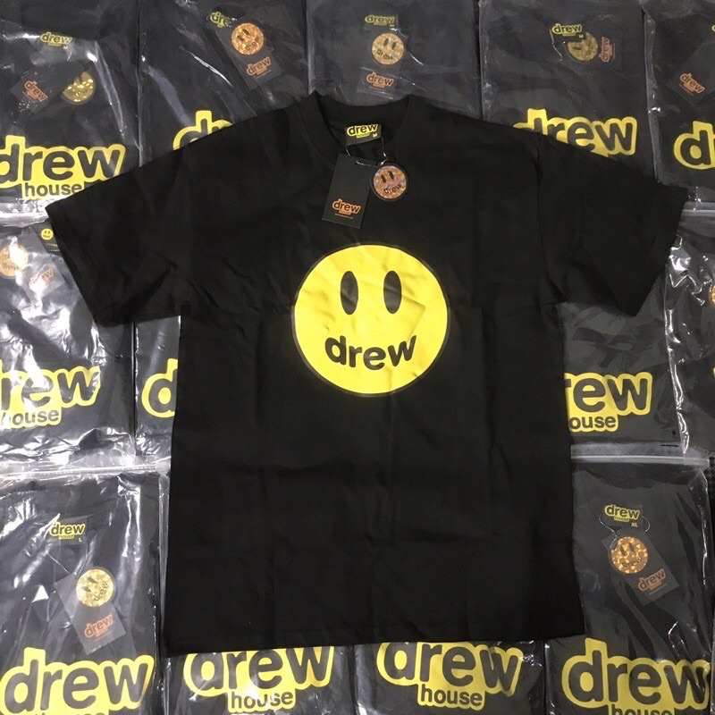 Áo thun unisex DREW HOUSE SMILE Full tag + túi zip | BigBuy360 - bigbuy360.vn