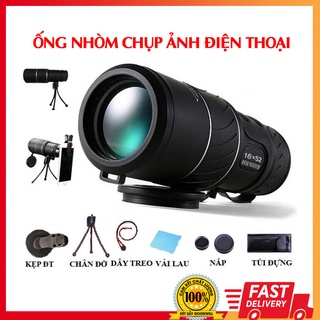 Ống nhòm 1 mắt 40x60 cao cấp mini Bushnell, giá rẻ,chính hãng - Ống nhòm du lịch, đi săn, dã ngoại, quan sát nhìn siêu