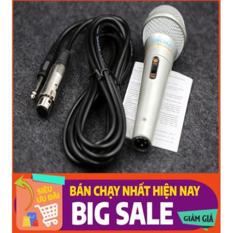 Sale Mic,Micro Karaoke XINGMA AK-319 dòng mic có dây giá rẻ, chất lượng cao Bảo hành Một Đổi một