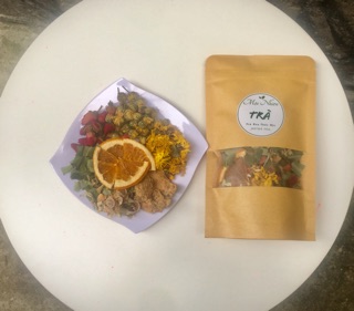 Trà Hoa Thảo Mộc Cam Sả  ( Trà Detox - Thanh Lọc Cơ Thể)50G