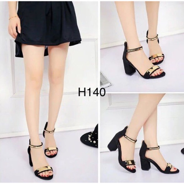 Giày đế vuông 7cm