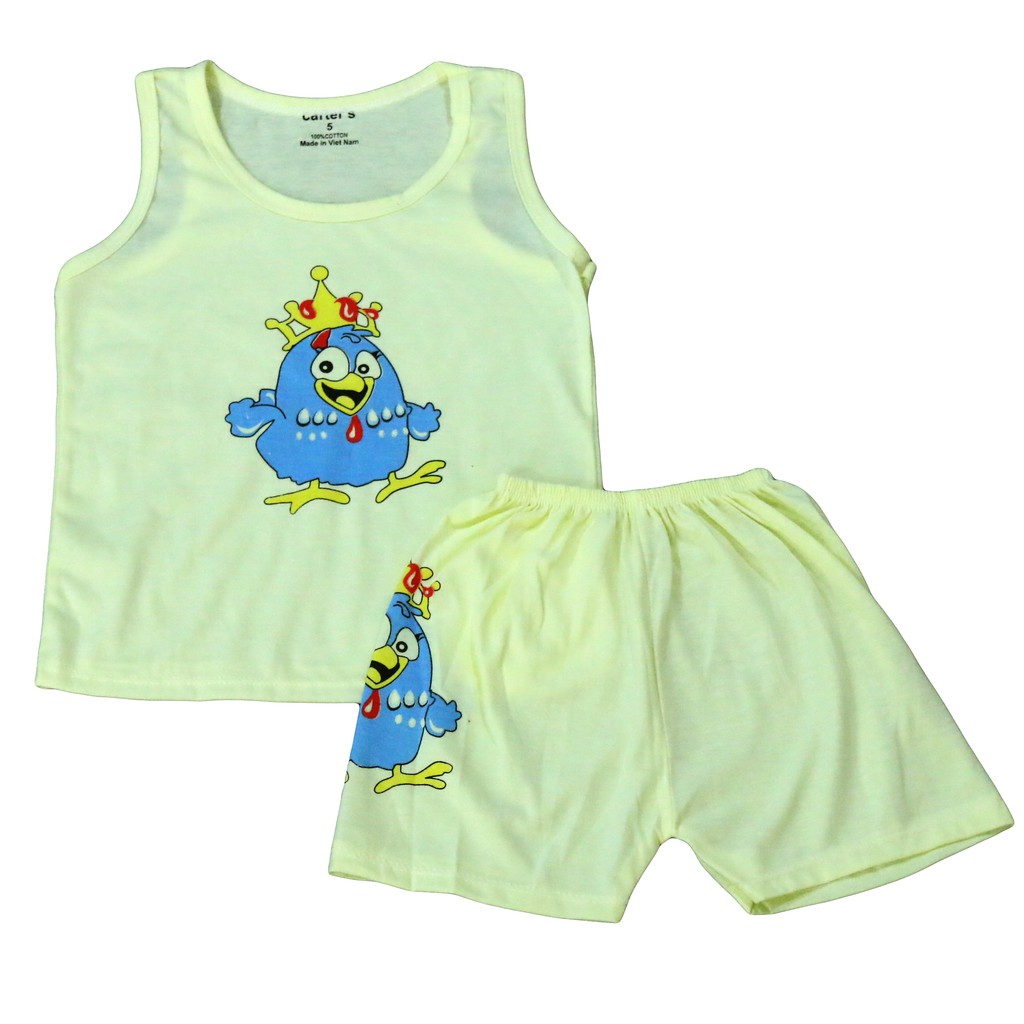 Combo 5 bộ quần áo 3 lỗ Carter dành cho bé yêu