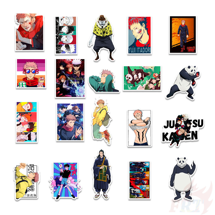 ❉ Jujutsu Kaisen - Series 07 Anime Yuji Itadori Stickers ❉ 50Pcs/Set Waterproof DIY Fashion Decals Doodle Stickers