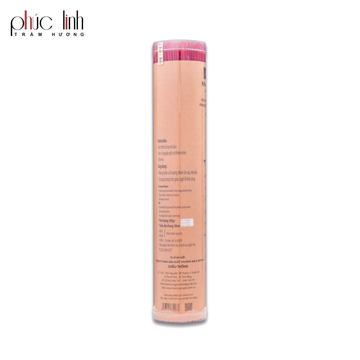 Nhang Trầm Hương Sạch Nguyên Chất PHÚC LINH loại 2 | 30cm-38cm Nhiều TLượng