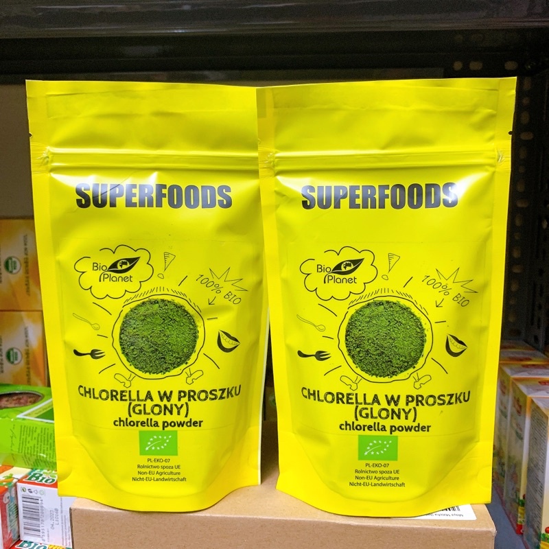 Bột tảo lục Chlorella hữu cơ 200g