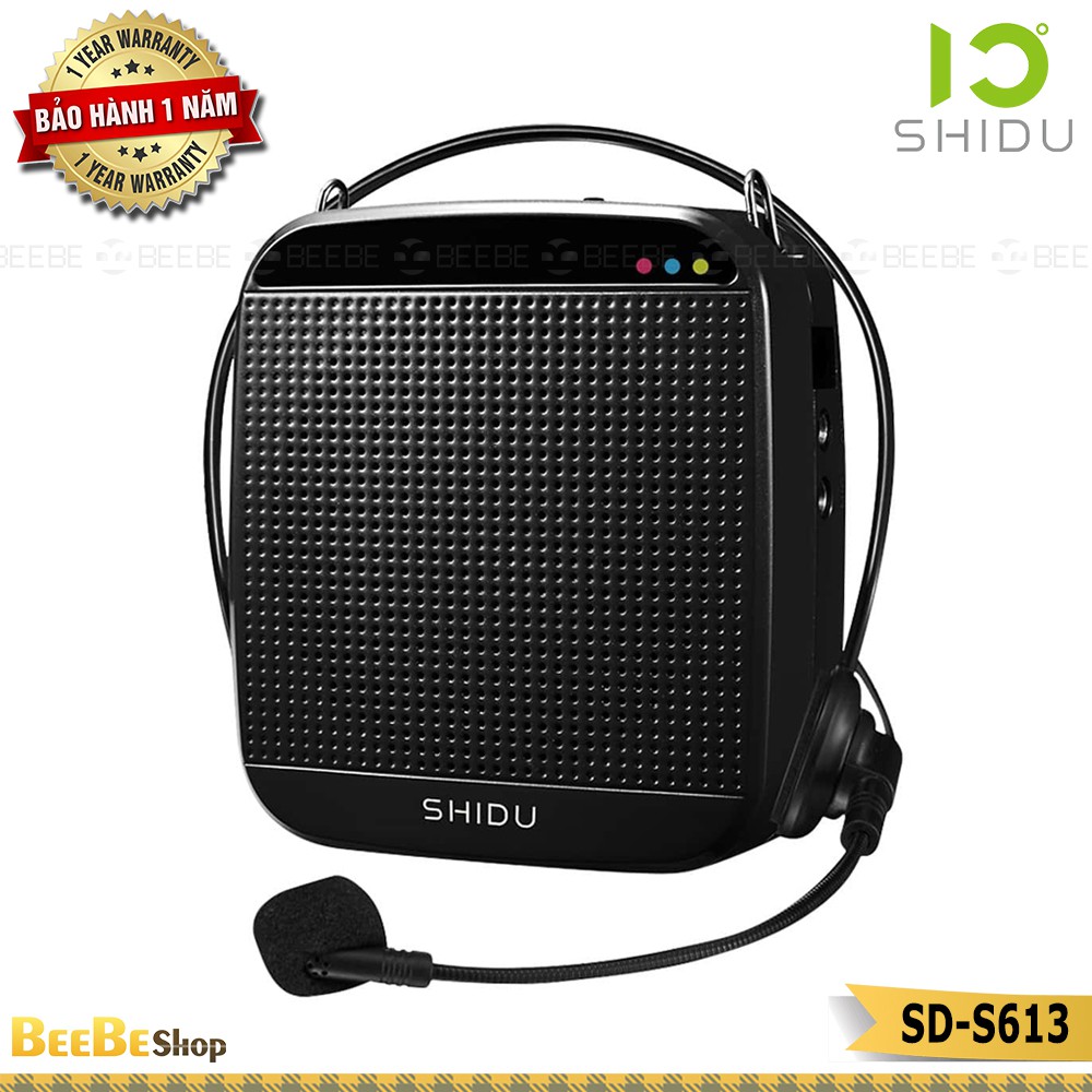 SHIDU SD S613 - Máy Trợ Giảng Không Dây Chuyên Nghiệp, Loa Lớn 18w