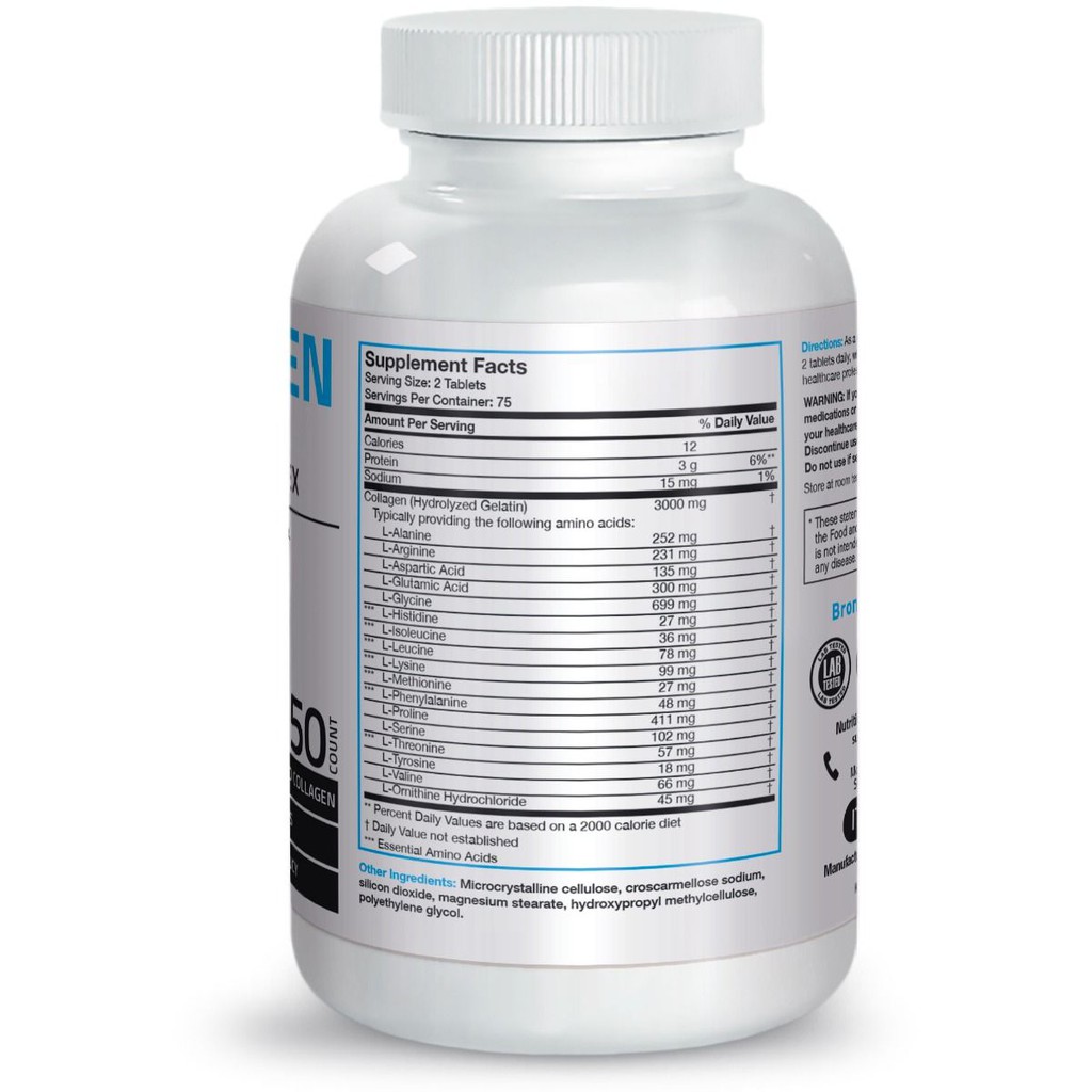 Organic Vitamins Collagen 3000mg - 150 viên Mỹ - Đẹp da, tóc, móng & Bổ xương khớp | BigBuy360 - bigbuy360.vn