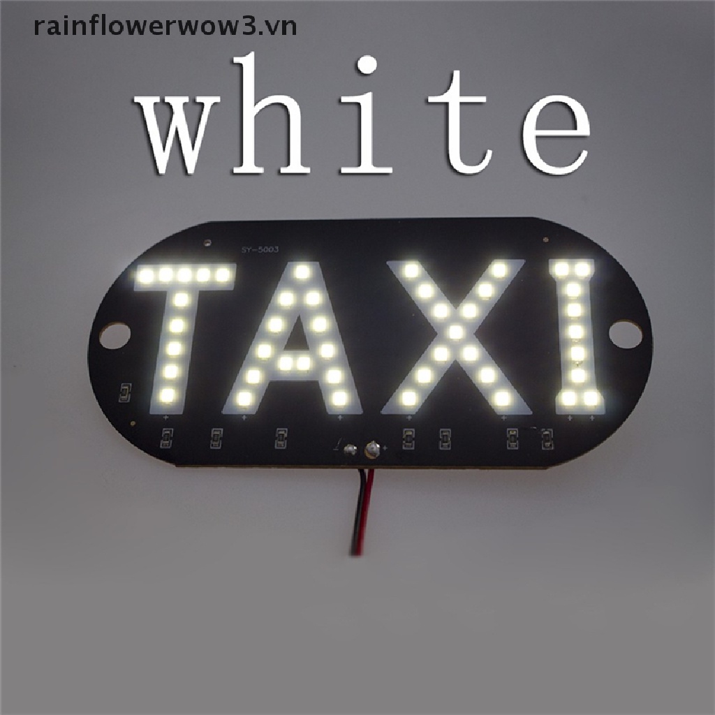 Đèn LED Chữ Taxi Gắn Kính Chắn Gió Xe Hơi