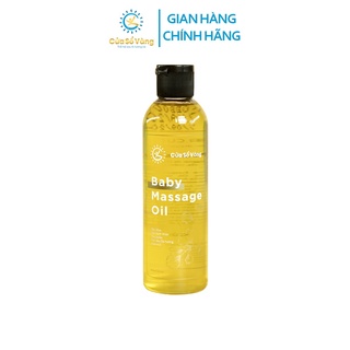 Dầu Massage Baby Oil Cửa Sổ Vàng Sản Phẩm Độc Quyền 50ml - 200ml