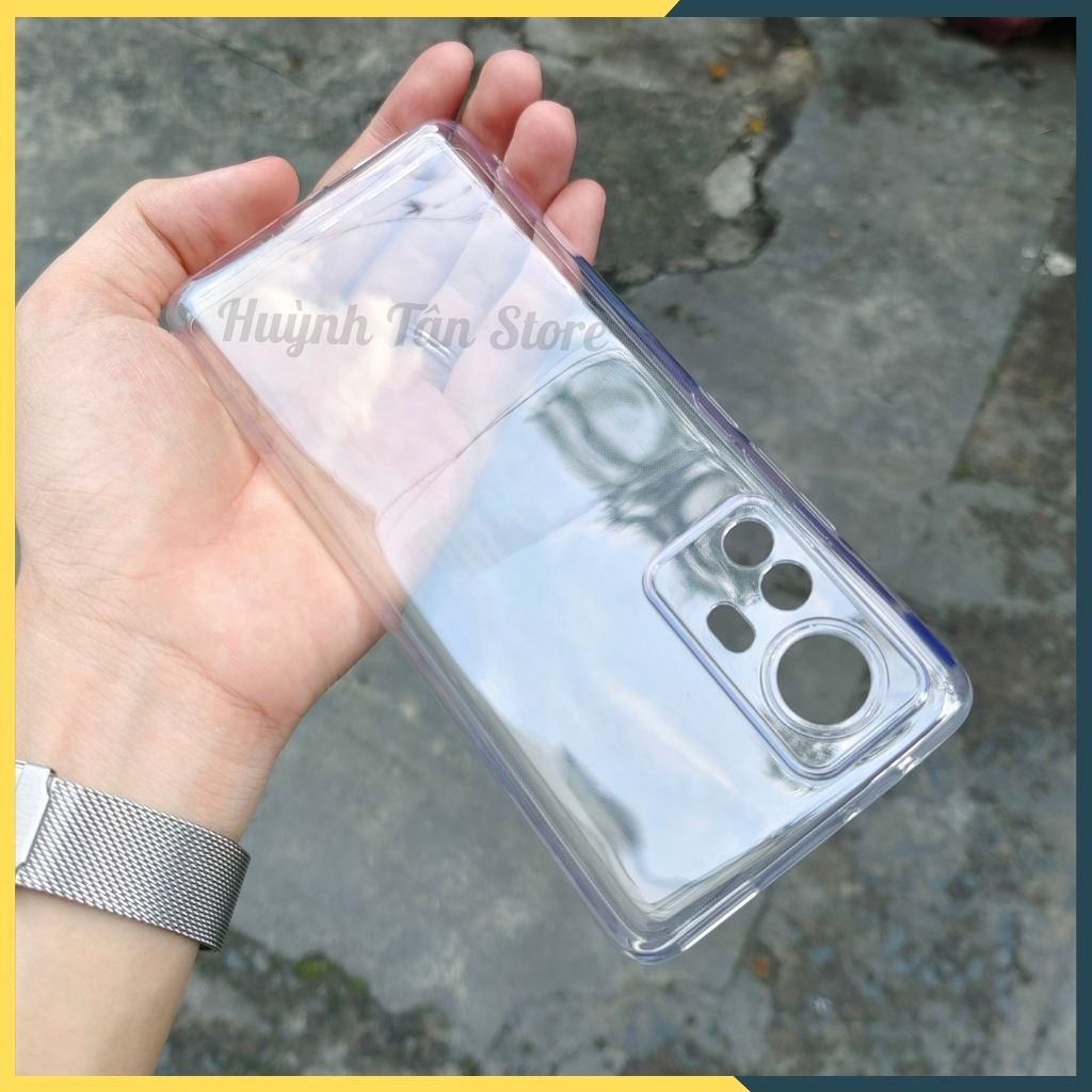 Ốp lưng xiaomi 12 mi 12x silicon trong suốt chính hãng GOR bảo vệ camera phụ kiện huỳnh tân store