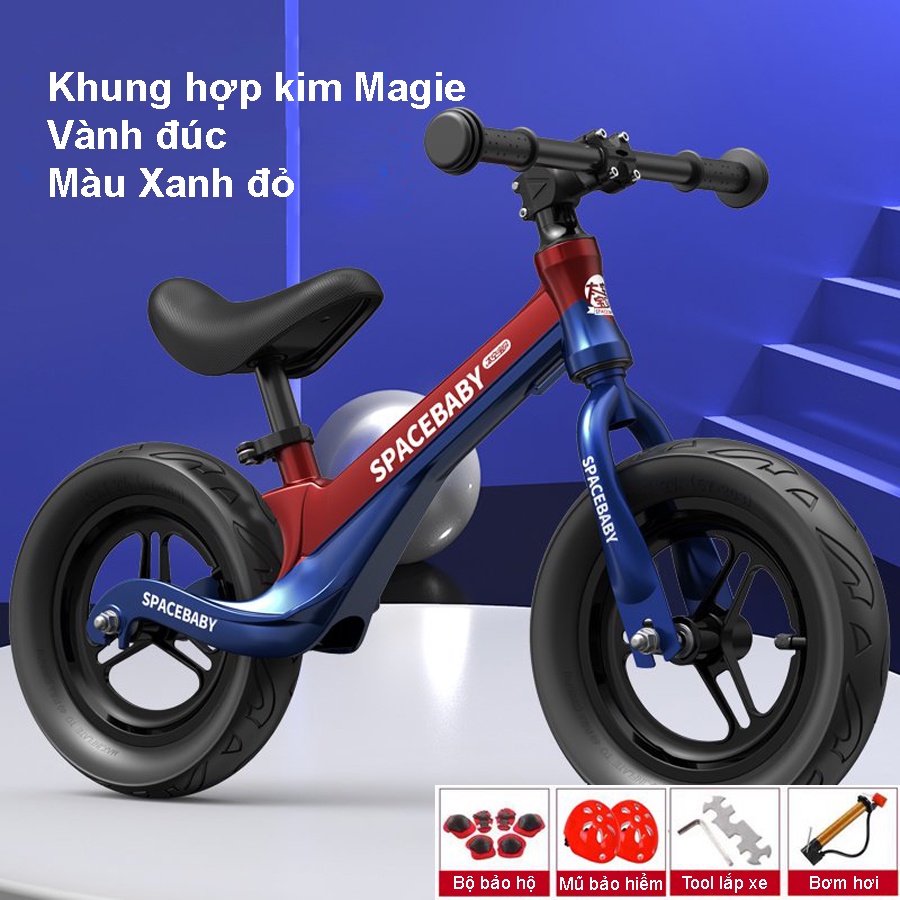 Xe Thăng Bằng Xe Chòi Chân Cao Cấp 2 Bánh SPACEBABY Bảo Hành 12 Tháng