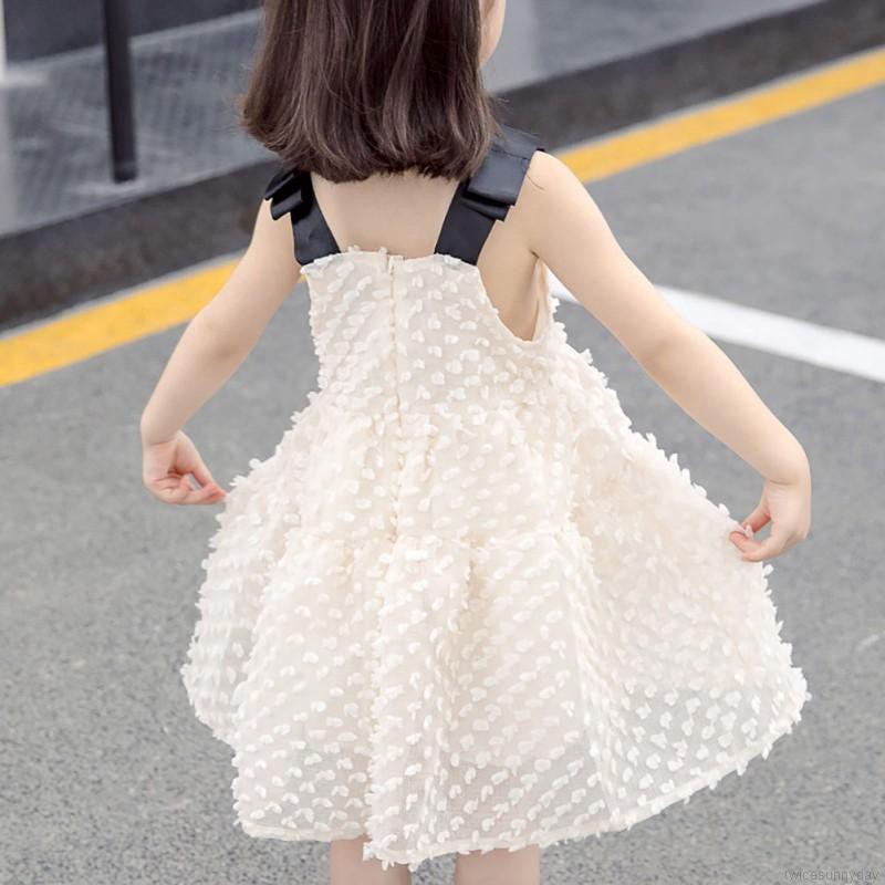 Đầm xòe công chúa xinh xắn dành cho bé gái