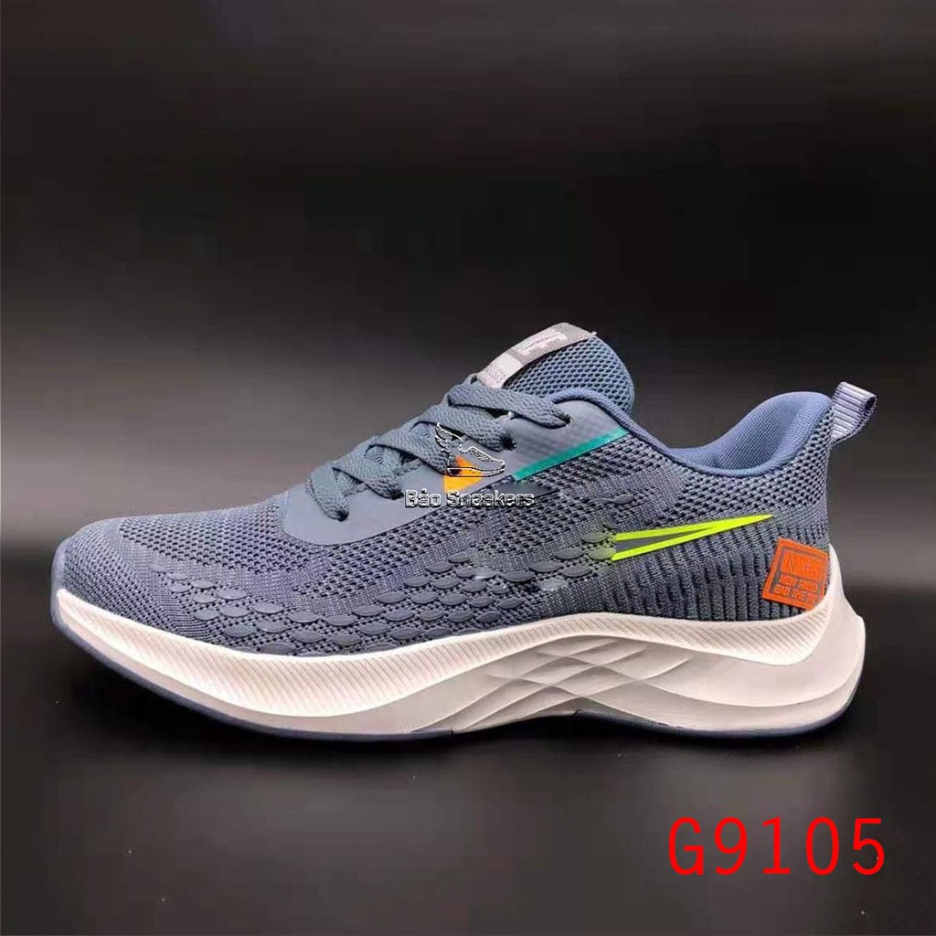 Giày nam NK cao cấp, giày thể thao tập gym chạy bộ Bảo Sneaker