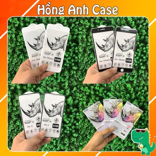 Kính cường lực iphone 10d full màn 5/5s/6/6s/7/7plus/8/8plus/plus/x/xr/xs/11/12/pro/max -Hồng Anh Case