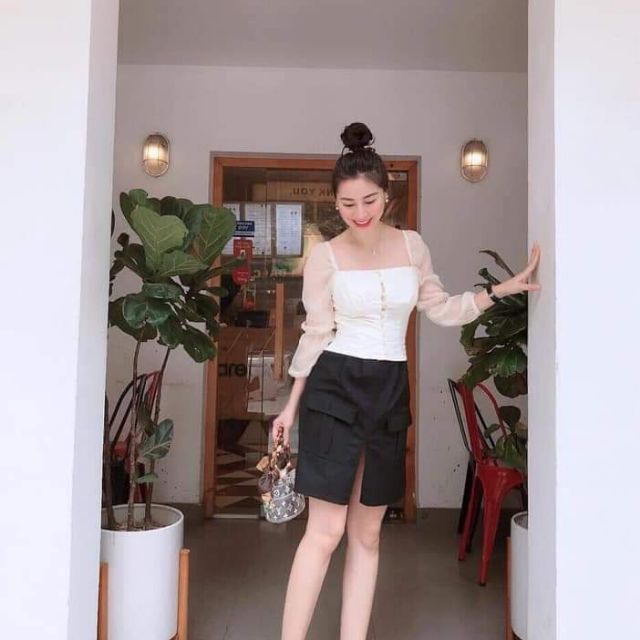 Áo kiểu điệu đà