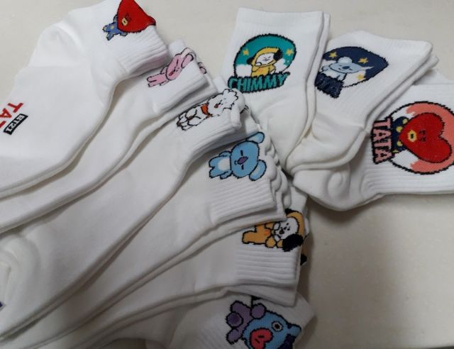 Dép SLIPPERS BT21 Official [ MUA 1 TẶNG 1 ]