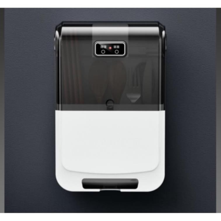 Hộp Đựng Muỗng Đũa Khử Khuẩn Gắn Tường Kích Thước 30X21X8CM - Giá Đựng Thìa Đũa Có khử Khuẩn Bằng Tia Cực Tím Thông Minh | BigBuy360 - bigbuy360.vn