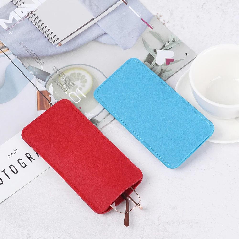 Túi Đựng Bảo Vệ Mắt Kính Bằng Vải Nỉ Nhỏ Gọn Dành Cho Nam Nữ