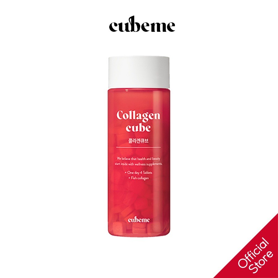 Collagen Cho Da Dạng Kẹo Nhai CUBEME Collagen Cube 140Viên