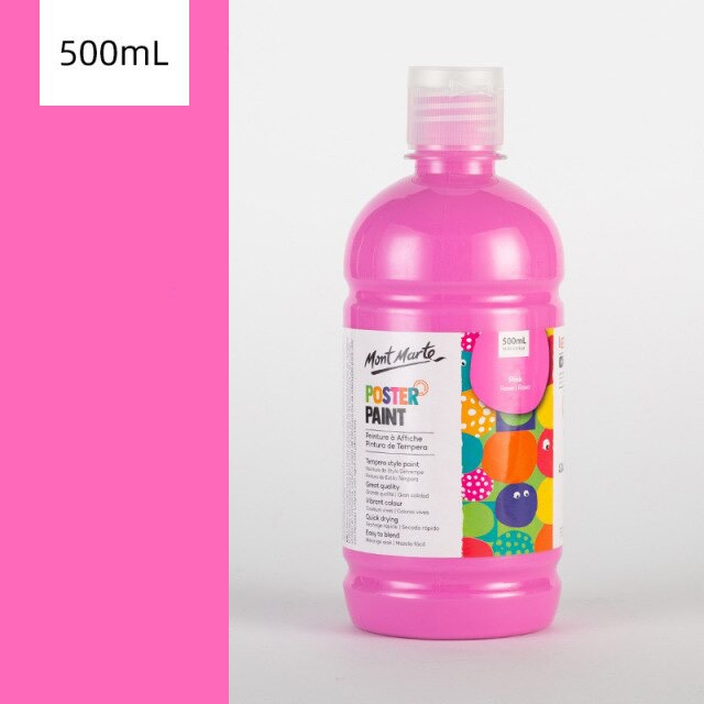 Màu Nước Poster Paint Mont Marte 500ml - Pink - MPST0021