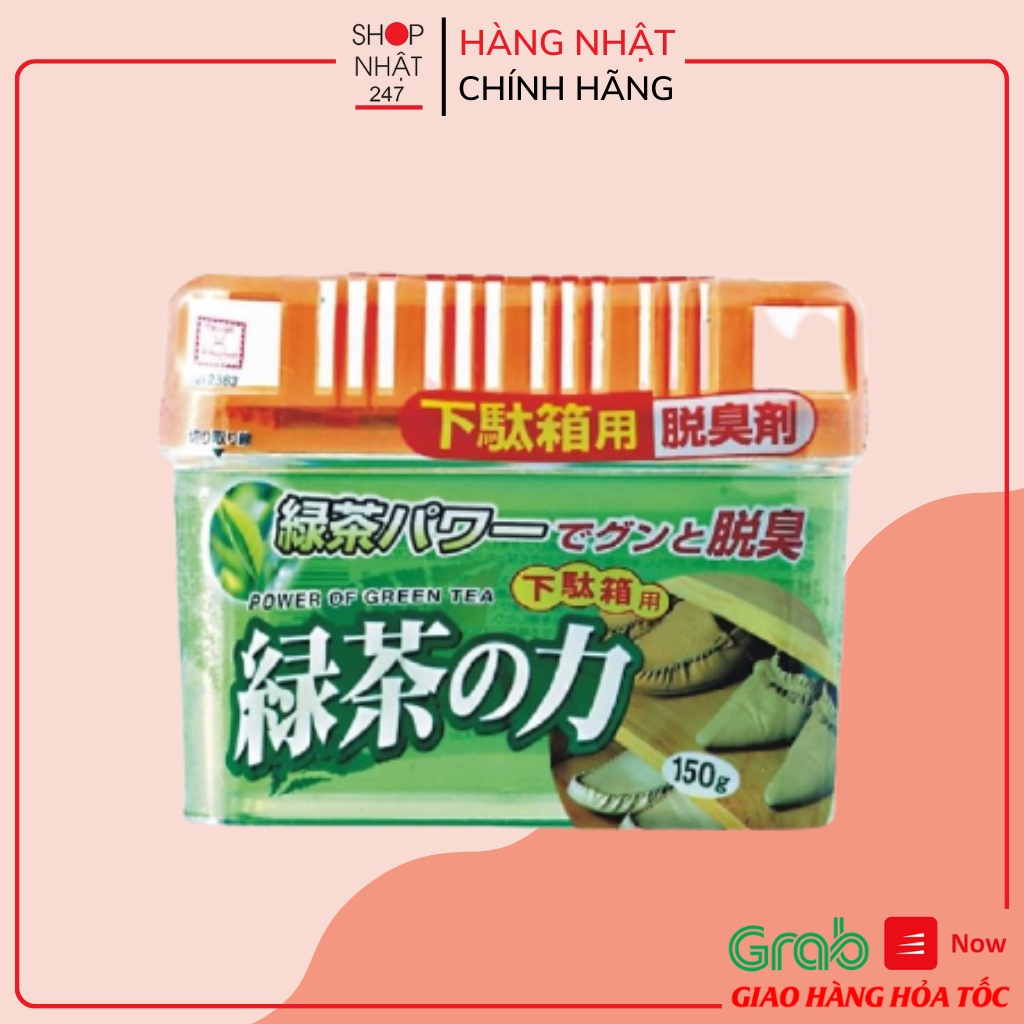 [Hỏa Tốc HN] Khử mùi tủ giày hương trà xanh Nội địa Nhật Bản