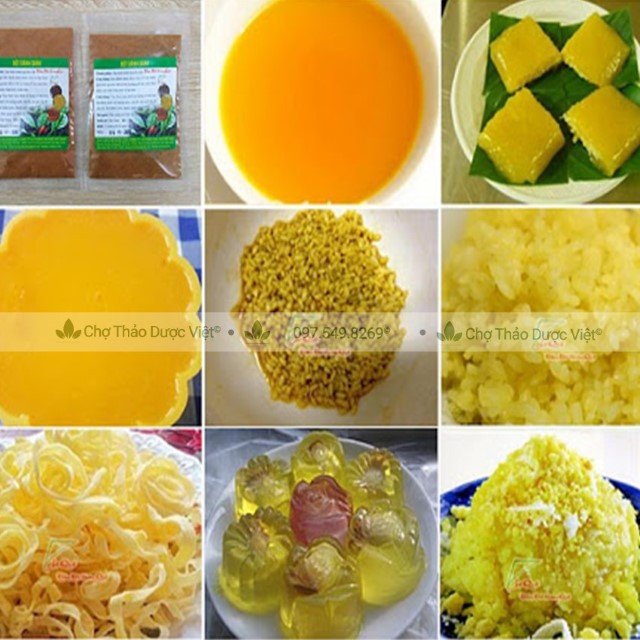 500g Bột Dành Dành