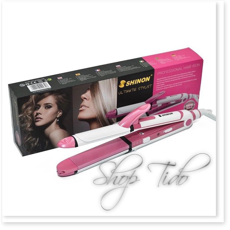 Máy làm tóc 3in1 Shinon 8005 4in1 size 26 mm - 30 cm