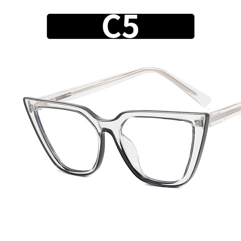 Kính Mát Mắt Mèo Chống Ánh Sáng Xanh Thời Trang Phương Tây TR90