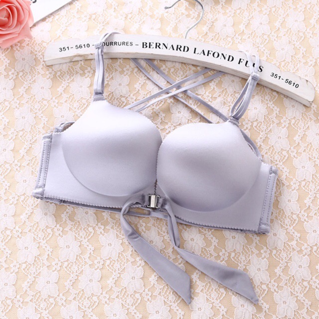 (Siêu hot) Áo lót đúc su quai chéo siêu êm mịn