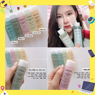 Set nước hoa hồng mamonde 5 chai mini