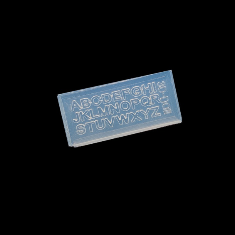 5 Khuôn silicon mềm tạo hình chữ cái tiếng anh mini DIY sáng tạo