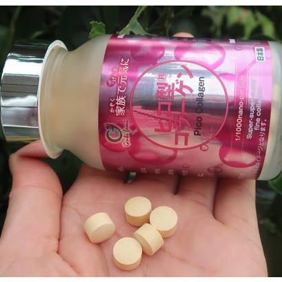 Pico collagen - hỗ trợ giảm lão hóa da, giúp căng da, mịn màng, giúp tóc và móng chắc khỏe (150 viên)