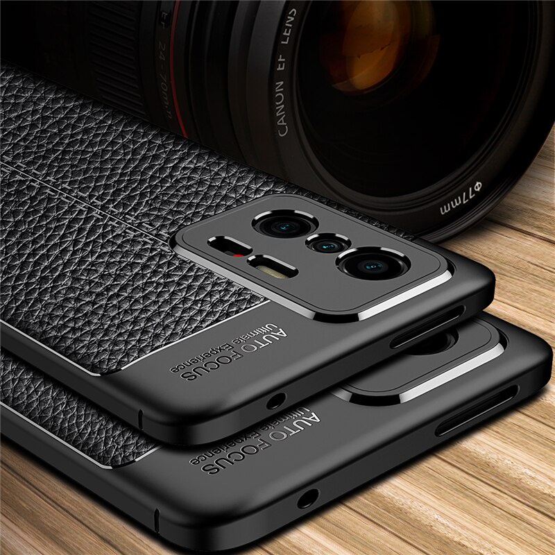 Ốp Điện Thoại Da Mềm Chống Sốc Cho Xiaomi 11T Pro Redmi Note 11s 10s Pro Poco X3 F3 GT M3 Pro Mi 11 Ultra Pro Lite