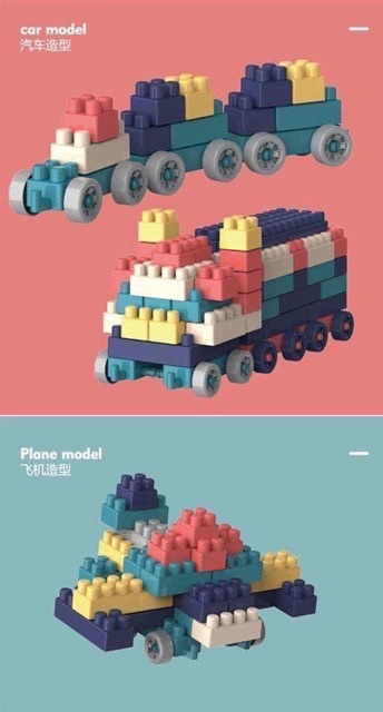 Bộ lego 520 chi tiết cho bé