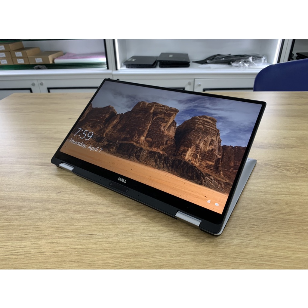 Laptop Dell XPS 9365 2-in-1 i7-7y75, 8GB RAM, 256GB SSD, 13.3" FHD IPS cảm ứng xoay 360 độ
