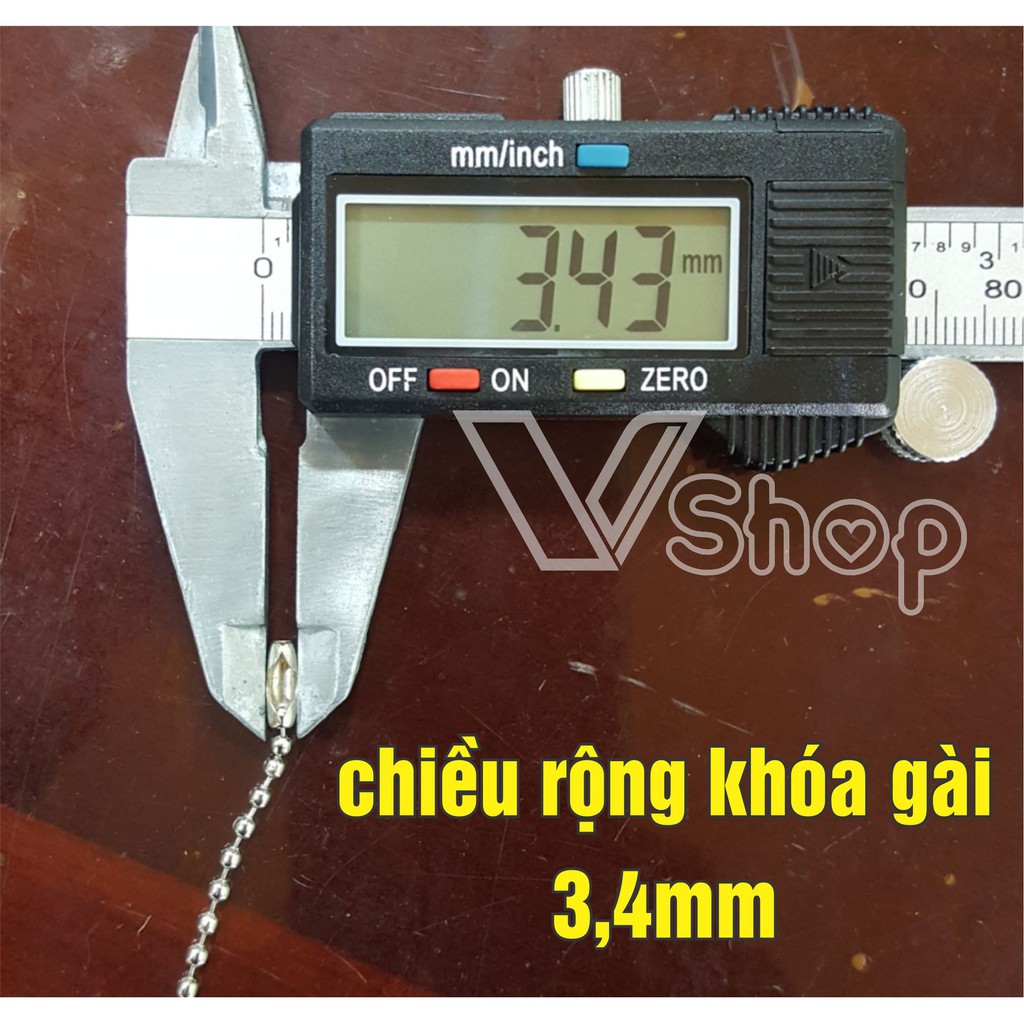 Dây chuyền xích bi, phụ liệu trang trí handmade. Gói 100gr