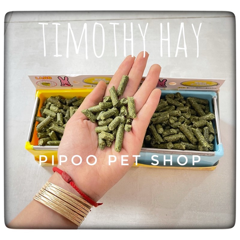 Cỏ nén Timothy viên lớn cho thỏ , bọ
