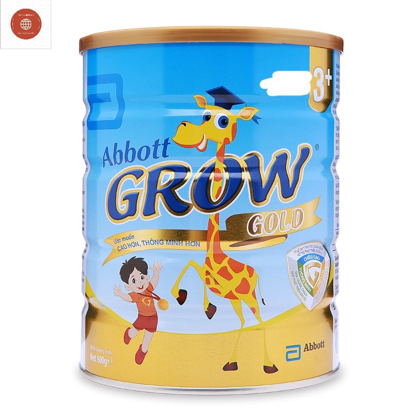 [CHÍNH HÃNG] Sữa bột Abbott Grow Gold 3+ (900g) date luôn mới