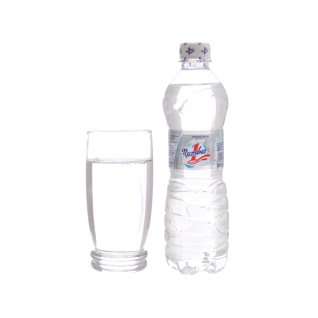 Lốc 12 chai nước uống tinh khiết Number 1 500ml