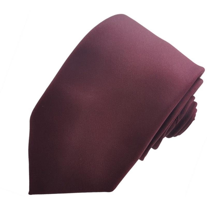 Cà vạt 7cm màu trơn phong cách công sở dành cho nam